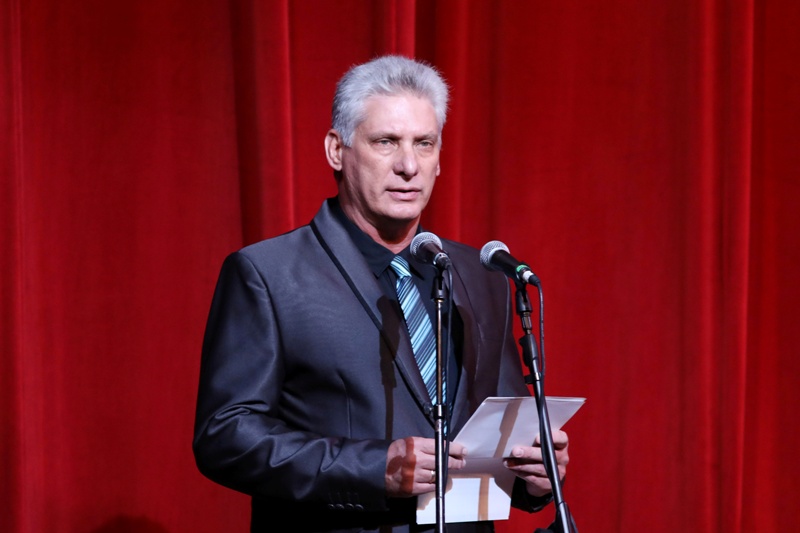 El presidente de Cuba, Miguel Díaz-Canel.