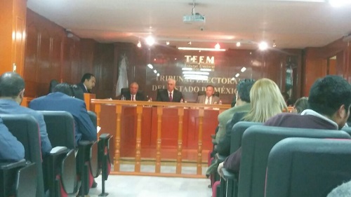 Pleno del TEEM. (Archivo/Claudia Hidalgo)