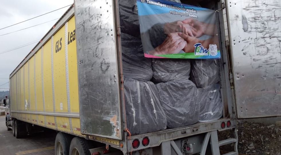 La Secretaría de Bienestar Social encabezó envío de las 10 mil cobijas a los nayaritas (Vía Twitter)