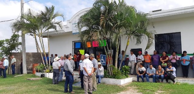 Campesinos protestan ante oficinas de Sagarpa en Altamira (Jesús Alberto García)