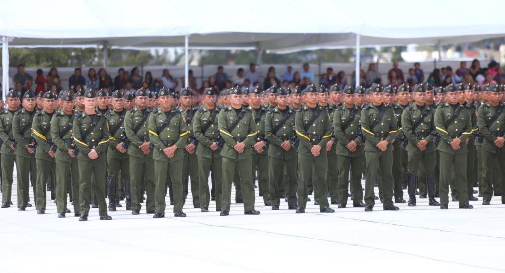 La ceremonia se realizó en la 25 Zona Militar con la presencia del titular de la Secretaría de la Defensa Nacional, Salvador Cienfuegos, y el Gobernad