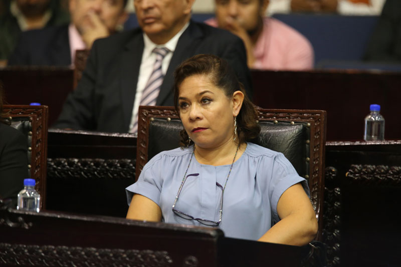 La diputada local de Morena, Tatiana Tonantzin Ángeles Moreno. (Cortesía)