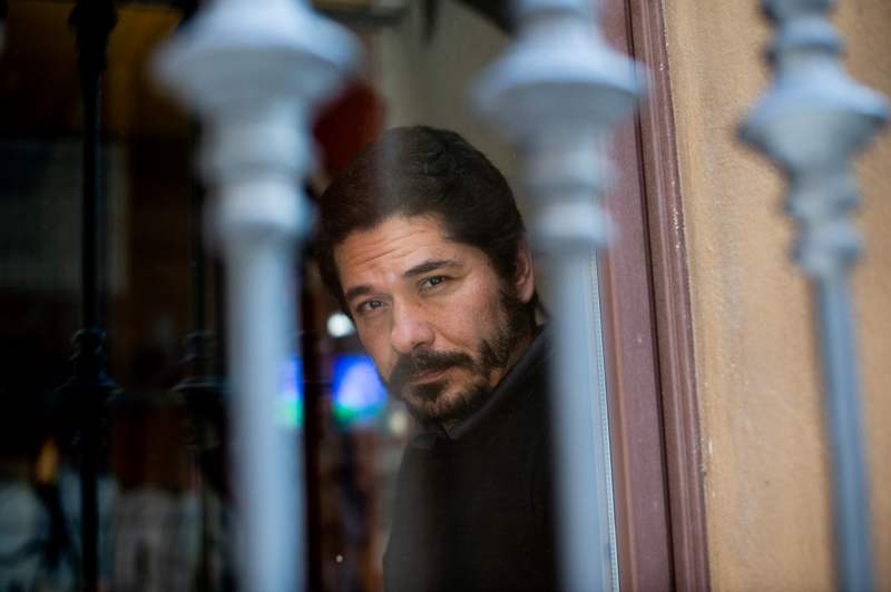 El escritor mexicano Juan Pablo Villalobos. (AFP)