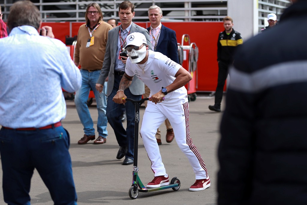 Lewis Hamilton, piloto de la escudería Mercedes (Iván López)