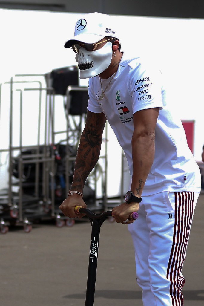 Lewis Hamilton, piloto de la escudería Mercedes (Iván López)