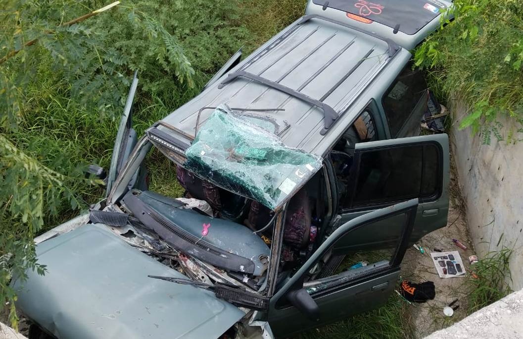 El accidente se registró sobre la carretera Victoria-San Fernando (Cortesía)