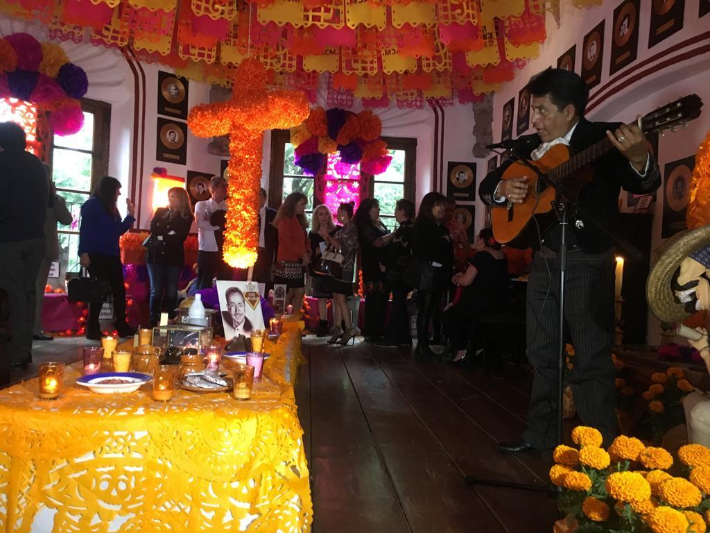 Ofrenda para recordar a los compositores de México. (Arantxa Castillo)