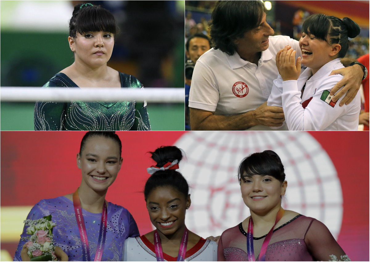 Alexa Moreno, de ser criticada por 'gordita' a ganar el bronce en el Mundial de Gimnasia (Imago7 / AP)