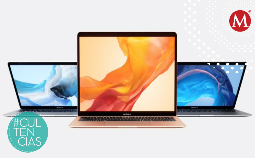 Así se ven las nuevas Macbook Air. (Especial)