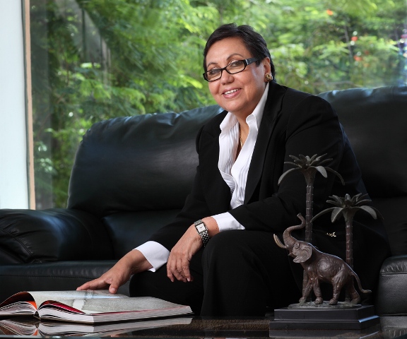Bertha Salinas Ruiz, presidenta de la Mesa de Seguridad y Justicia de Tampico.