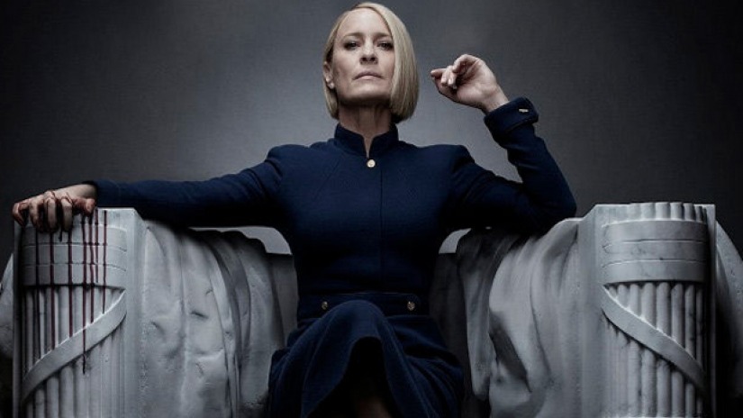 Robin Wright interpreta a Claire Underwood en 'House of Cards' (Nteflix).