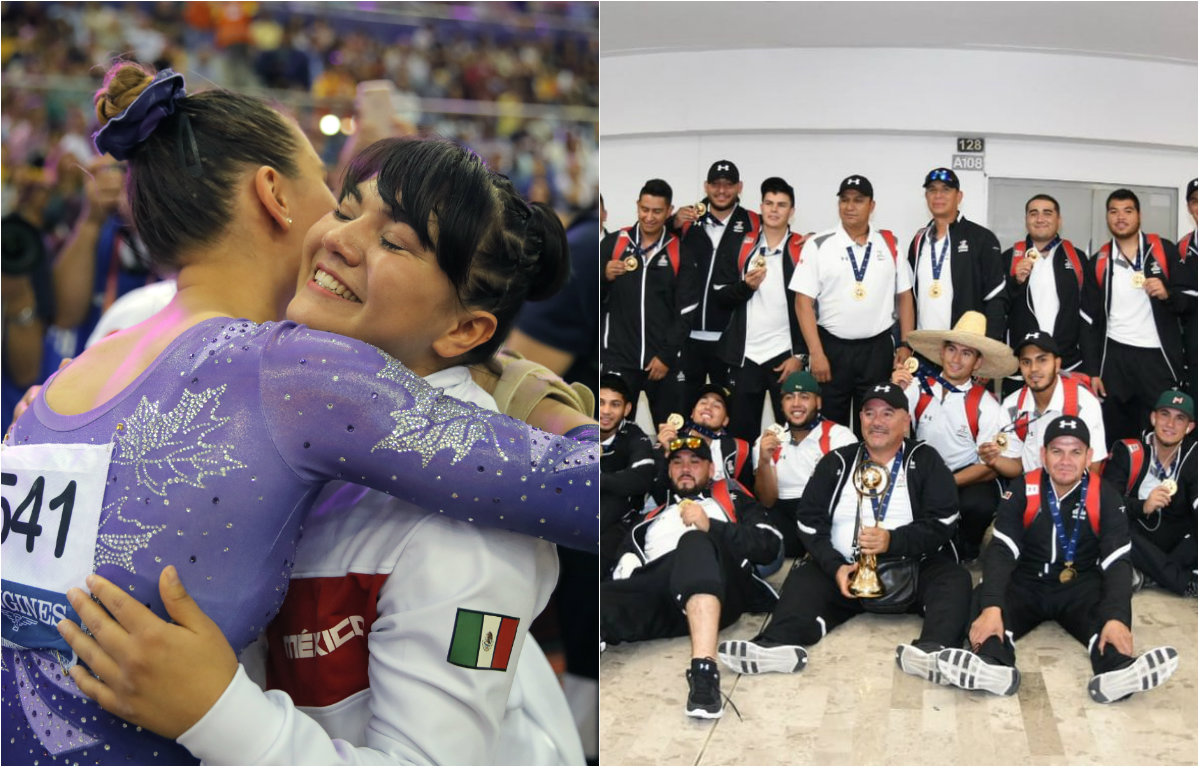 Alexa Moreno y equipo nacional de beisbol Sub 23 (AP / Twitter @LigaMexBeis)