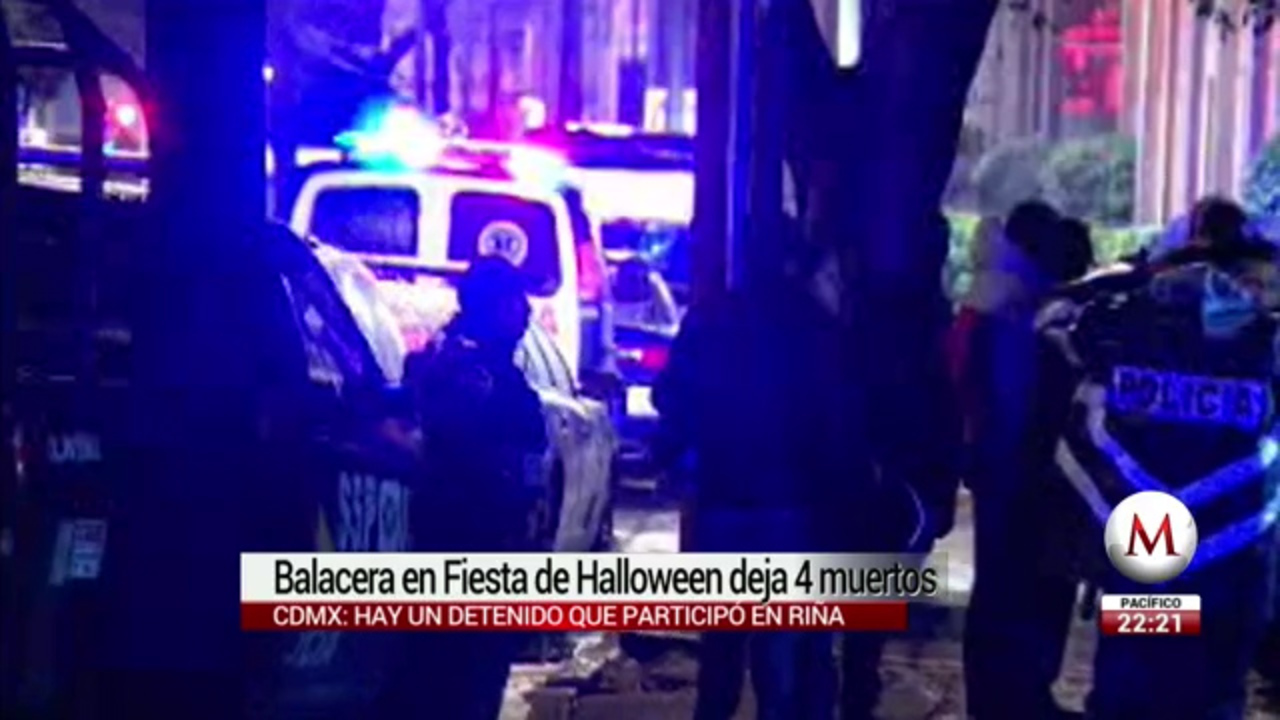 Balacera en fiesta deja 4 muertos en Azcapotzalco; hay un detenido ...