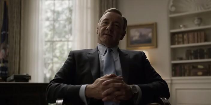 Frank Underwood (Kevin Spacey) fue retirado de la historia por las acusaciones de agresión sexual que enfrenta. (Foto: Especial)