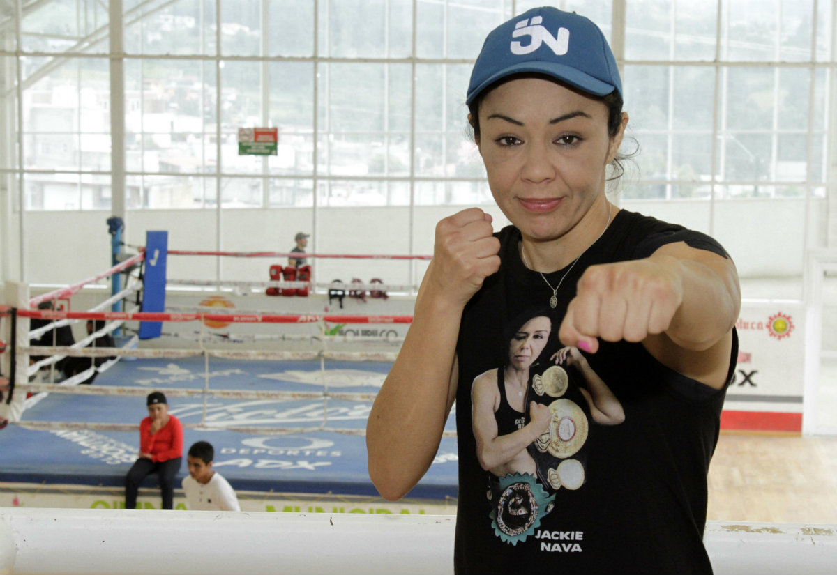 Jackie Nava, boxeadora mexicana (Santiago Chaparro)