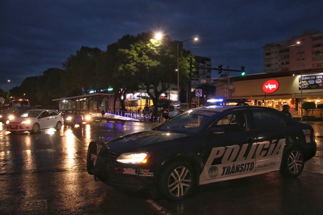 Policía y Tránsito Municipal de Puebla (Agencia Enfoque)