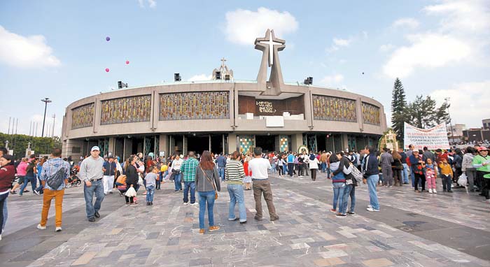 El templo mariano es visitado cada año por millones de fieles. Araceli López