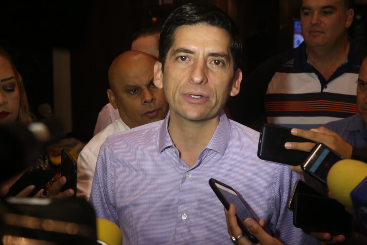 El candidato del PAN a la alcaldía de Monterrey, Felipe de Jesús Cantú. (Foto: Raúl Palacios)
