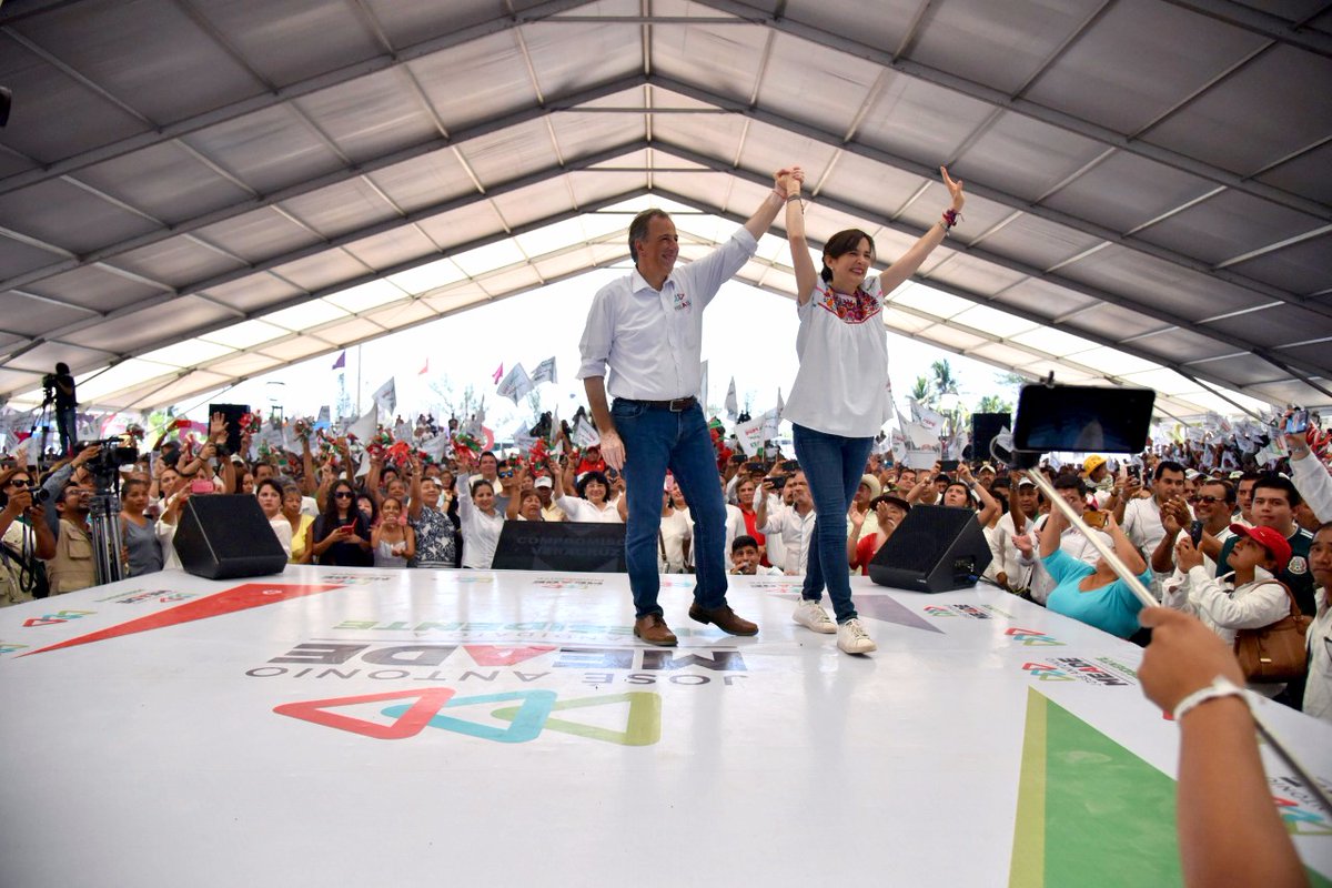 José Antonio Meade y Juana Cuevas (@JoseAMeadeK)