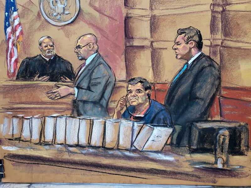 El juicio contra Guzmán Loera comenzará con la selección del jurado. EFE