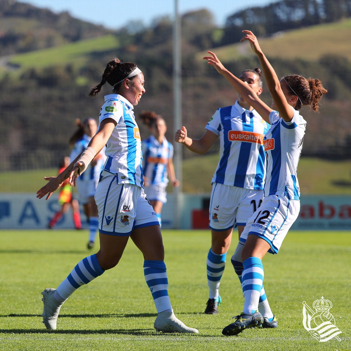 Kiana Palacios marcó gol en empate de la Real Sociedad en la Liga Iberdrola (Twitter @RealSociedad)