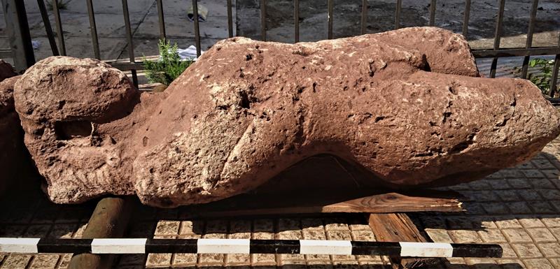Una de las piezas encontradas. (EFE)