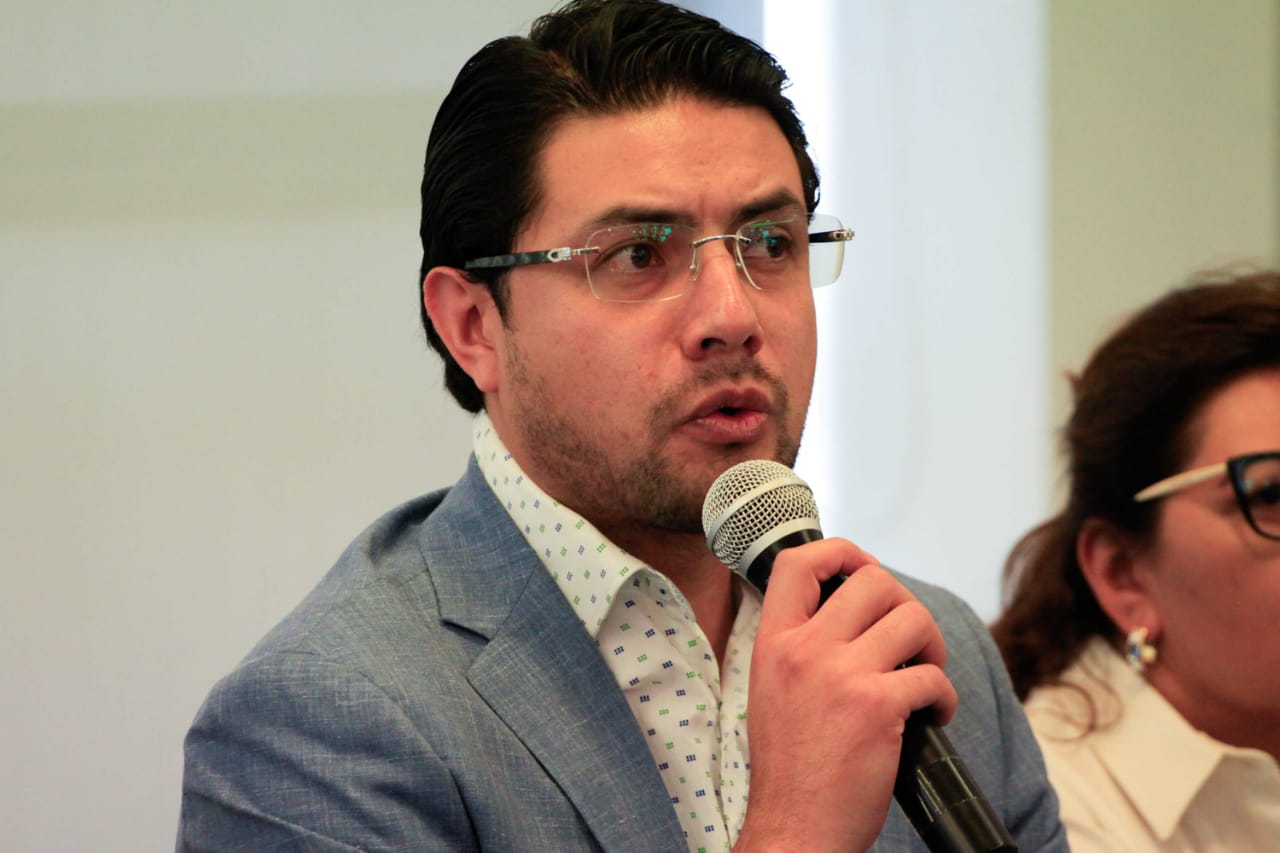 Jesús Giles, presidente del Partido Acción Nacional (PAN) en Puebla (Miguel Romero)