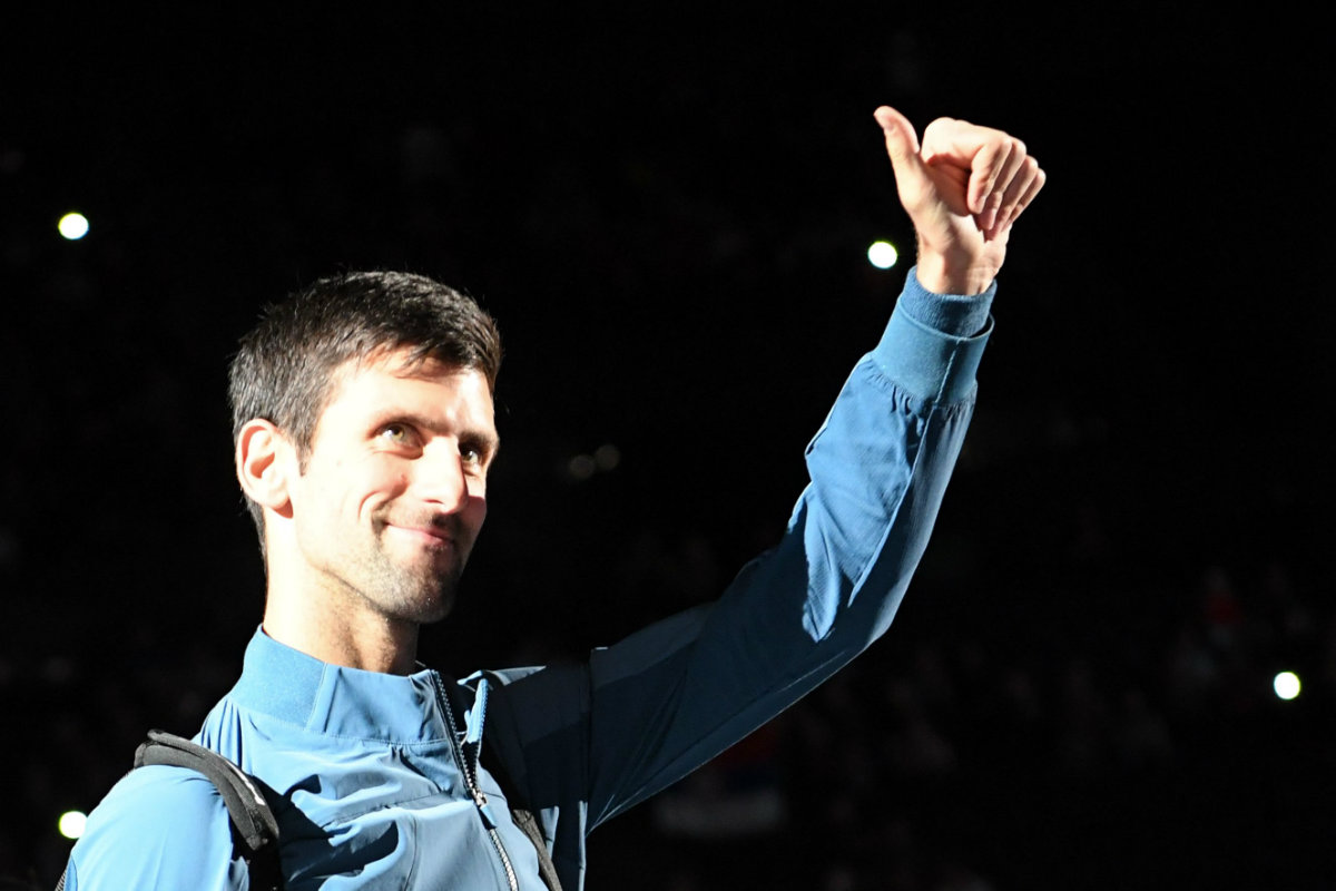 Novak Djokovic se posicionó en el primer lugar del ranking mundial de la Asociación de Tenistas Profesionales (AFP)