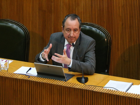 Carlos Garza Ibarra, secretario de Finanzas de Nuevo León. (Foto: Raúl Palacios)