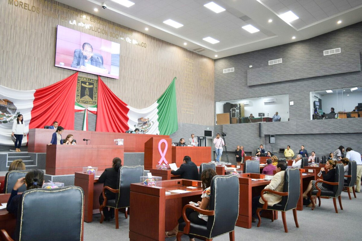 Congreso de Morelos. (Tomada de @MorelosCongreso)