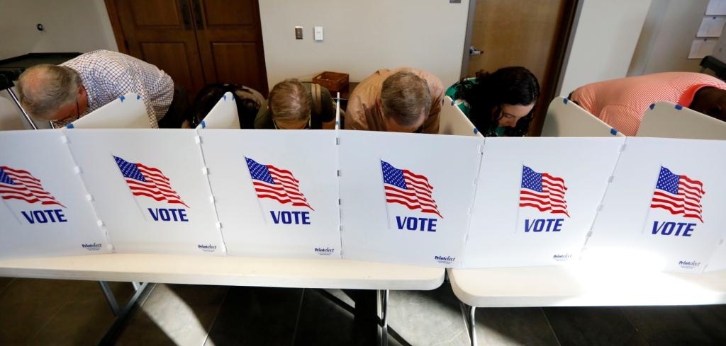 Elección intermedia en Estados Unidos. (AP)