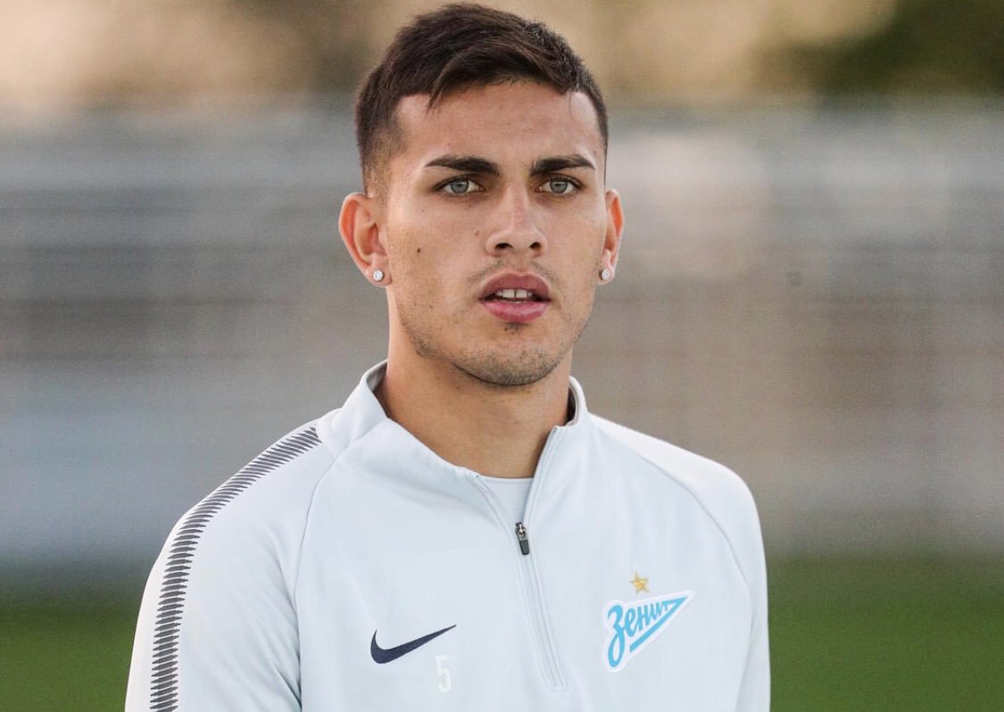 Leandro Paredes, jugador del Zenit de Rusia (Twitter @LParedss)