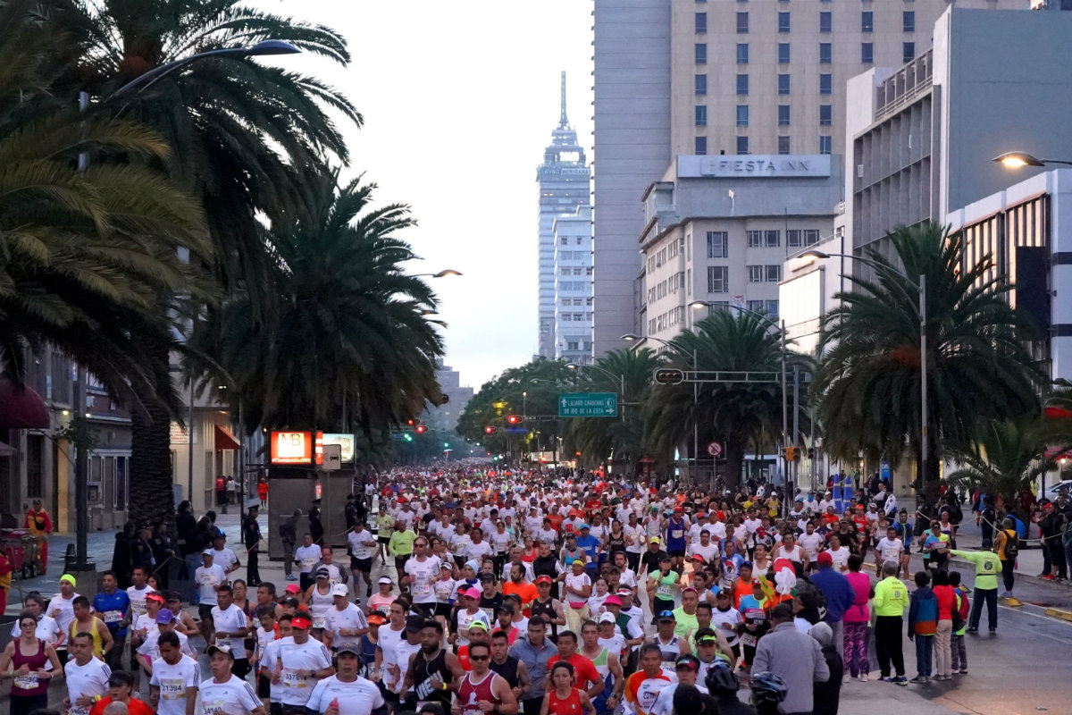 El Maratón de la Ciudad de México tuvo certificación oro (Imago7)