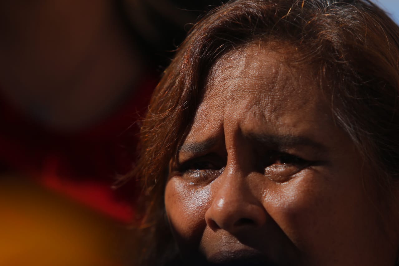 Silvia Ortiz, madre de Silva Stephanie Sánchez Viesca Ortiz 'Fanny'. (Manuel Guadarrama)
