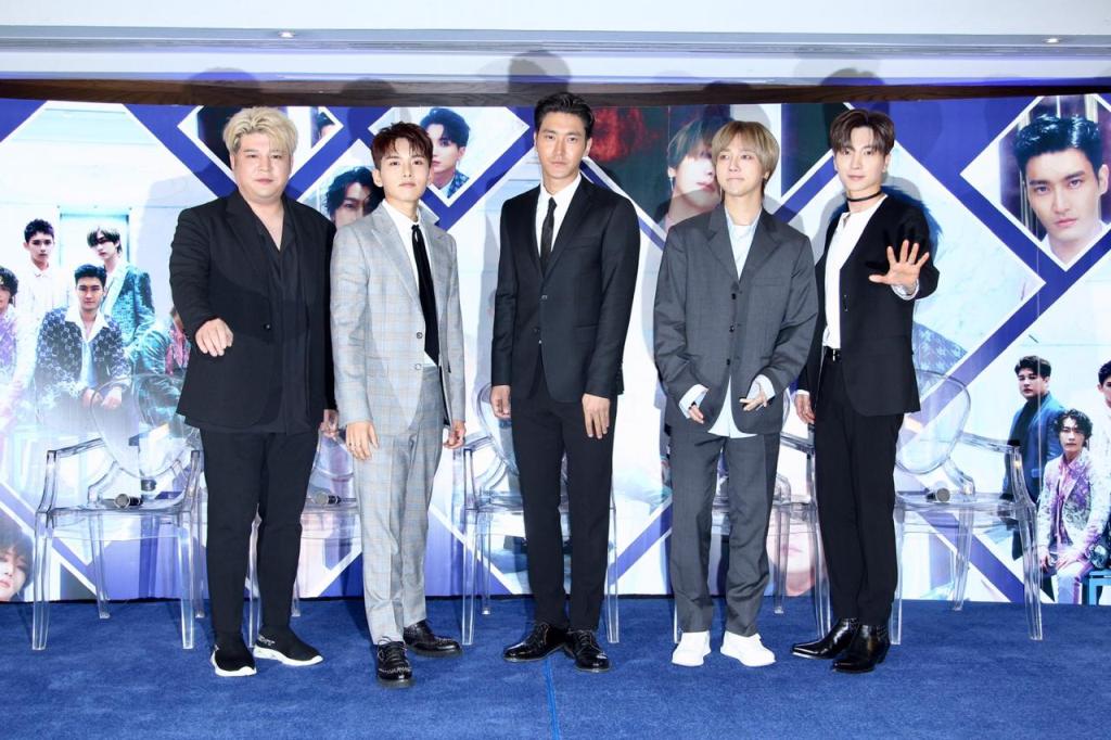 Super Junior celebra 13 años de carrera en México. (Édgar Negrete)