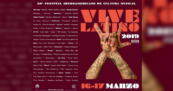 Vive Latino 2019. (Twitter: Editors)
