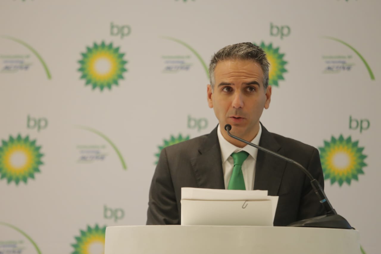 Álvaro Granados, director de Combustible en Bp México. (Manuel Guadarrama)
