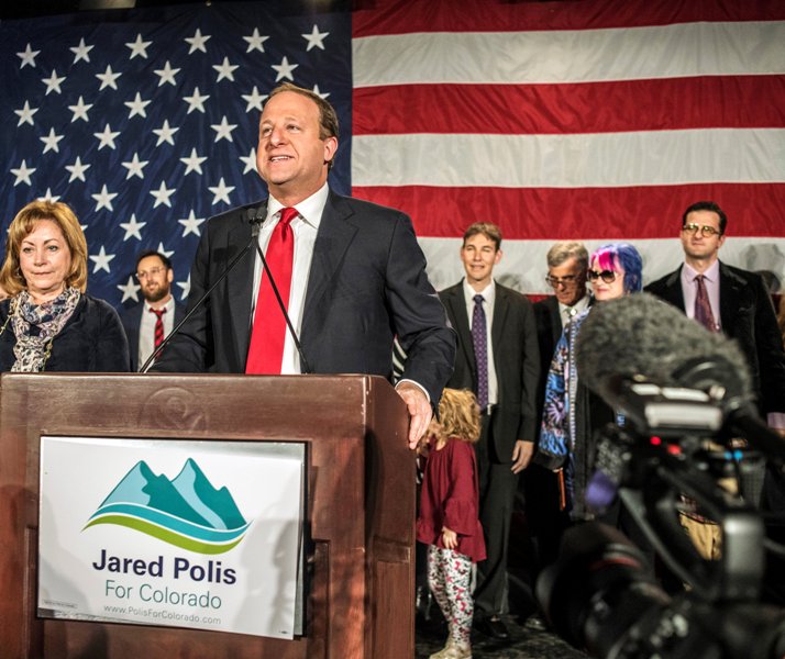 Jared Polis se convertirá en el primer gobernador estadunidense abiertamente gay. (Reuters)