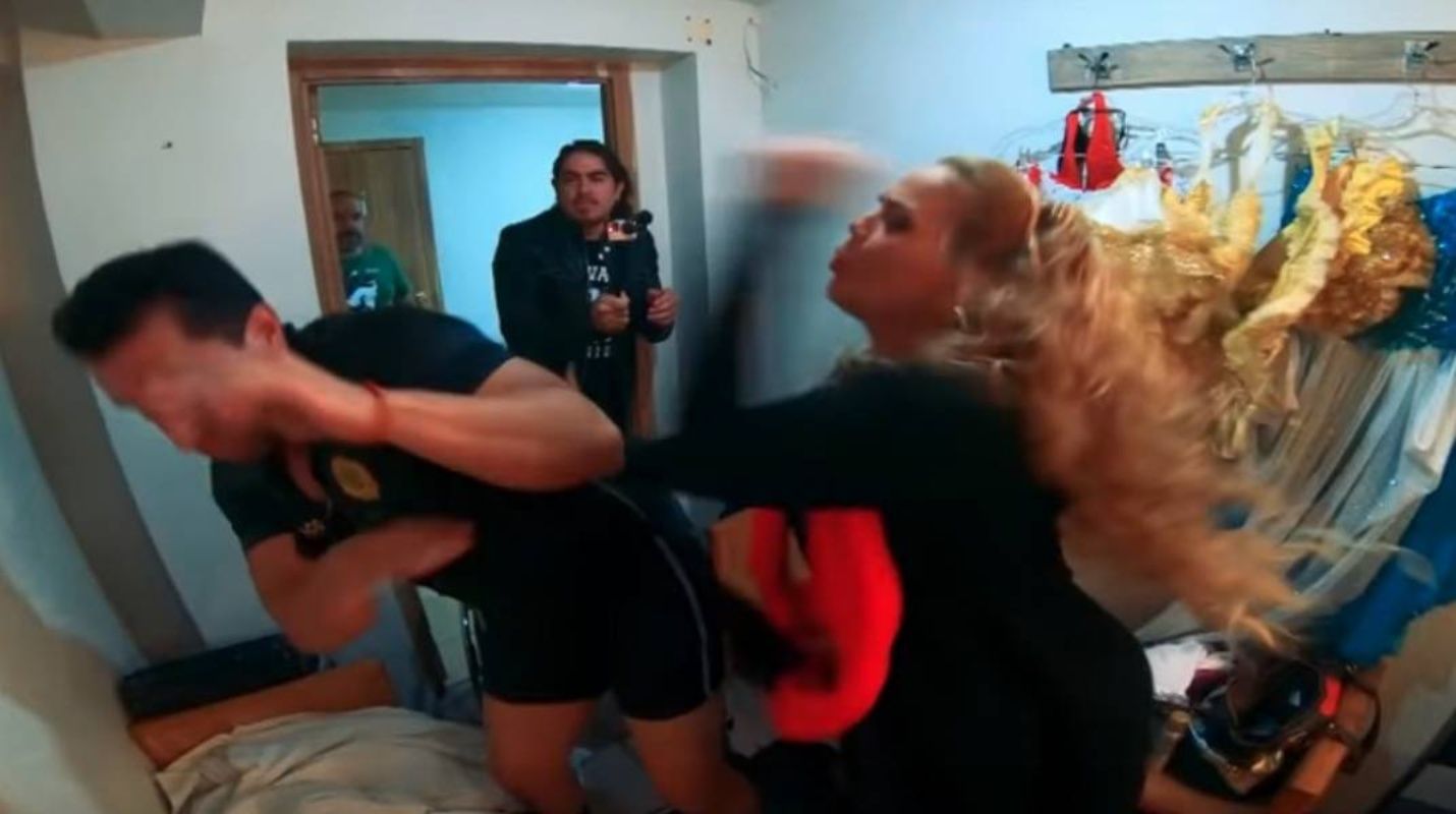Niurka no pudo evitar contener la furia ante tan pesada broma (Especial).