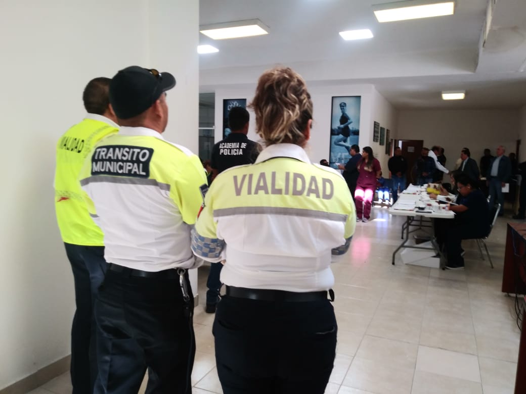 Las pruebas son tomadas por personal del Centro de Control y Confianza. (Notivox Digital)