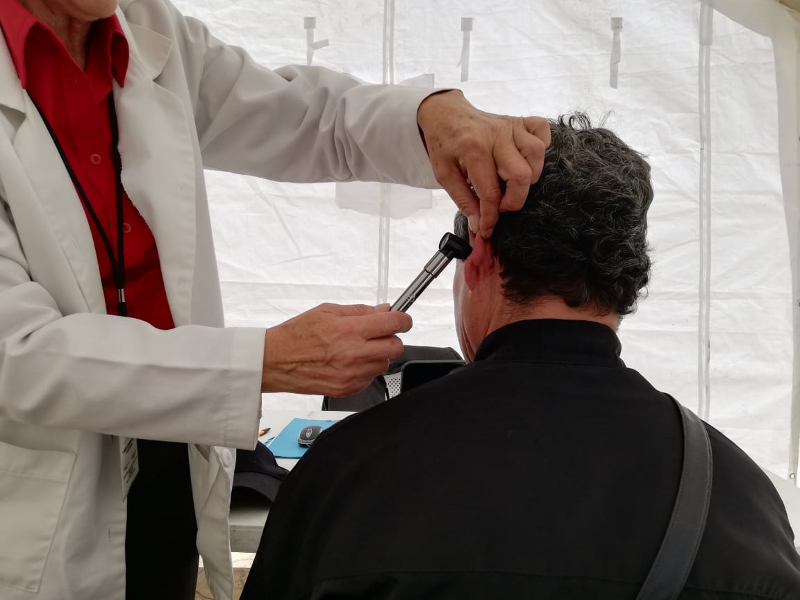 Realizaron audiometrías y diagnósticos. (Cortesía)