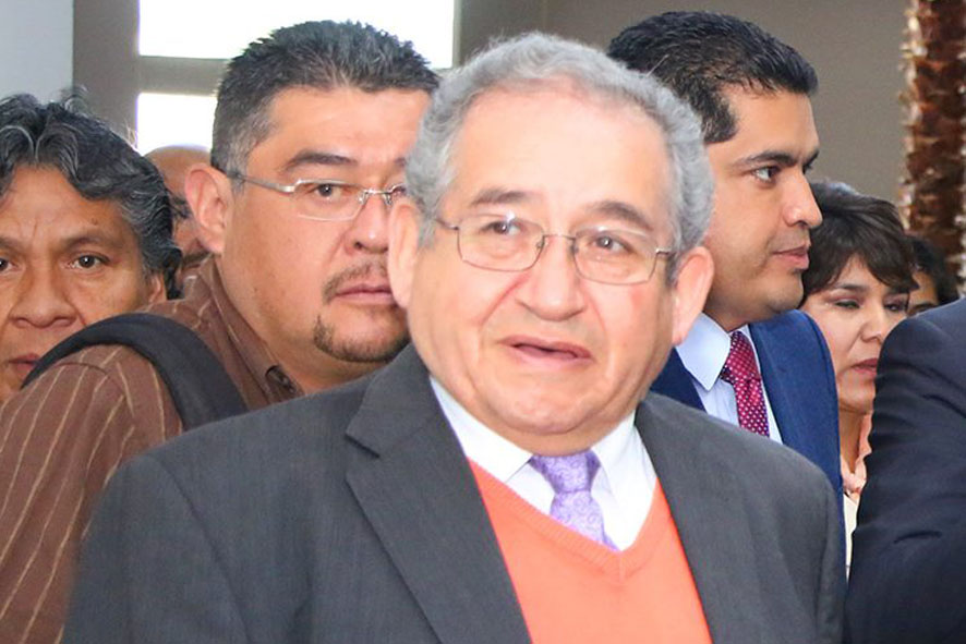 Ricardo Raúl Baptista González, presidente de la Junta de Gobierno del Congreso del estado. (Jorge Sánchez)