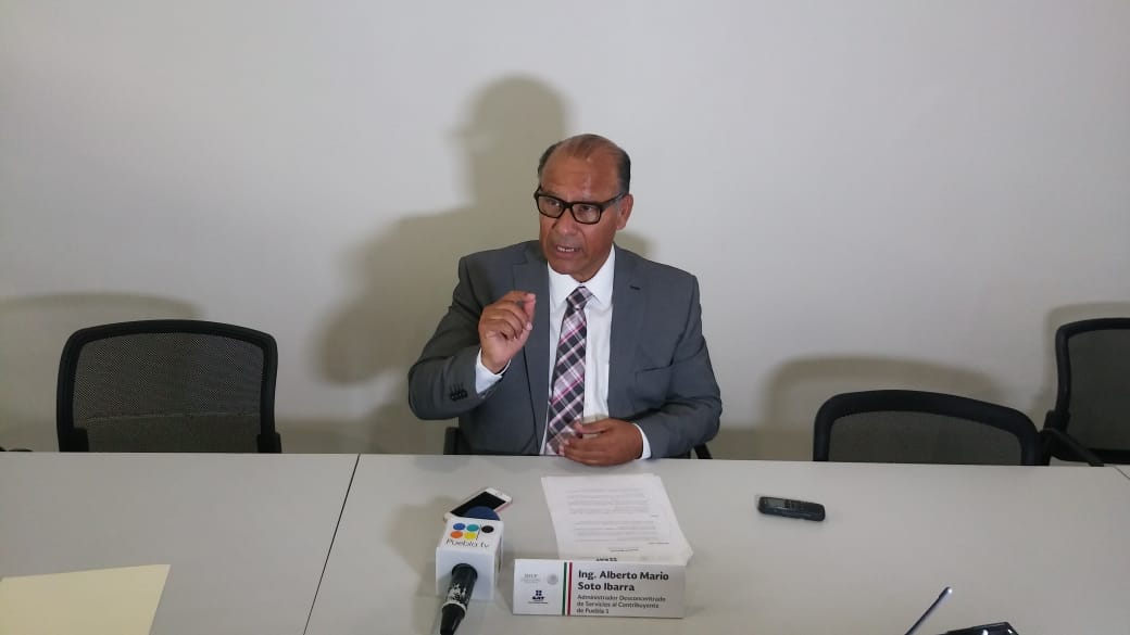 Administrador del SAT Alberto Mario Soto Ibarra (Verónica López)