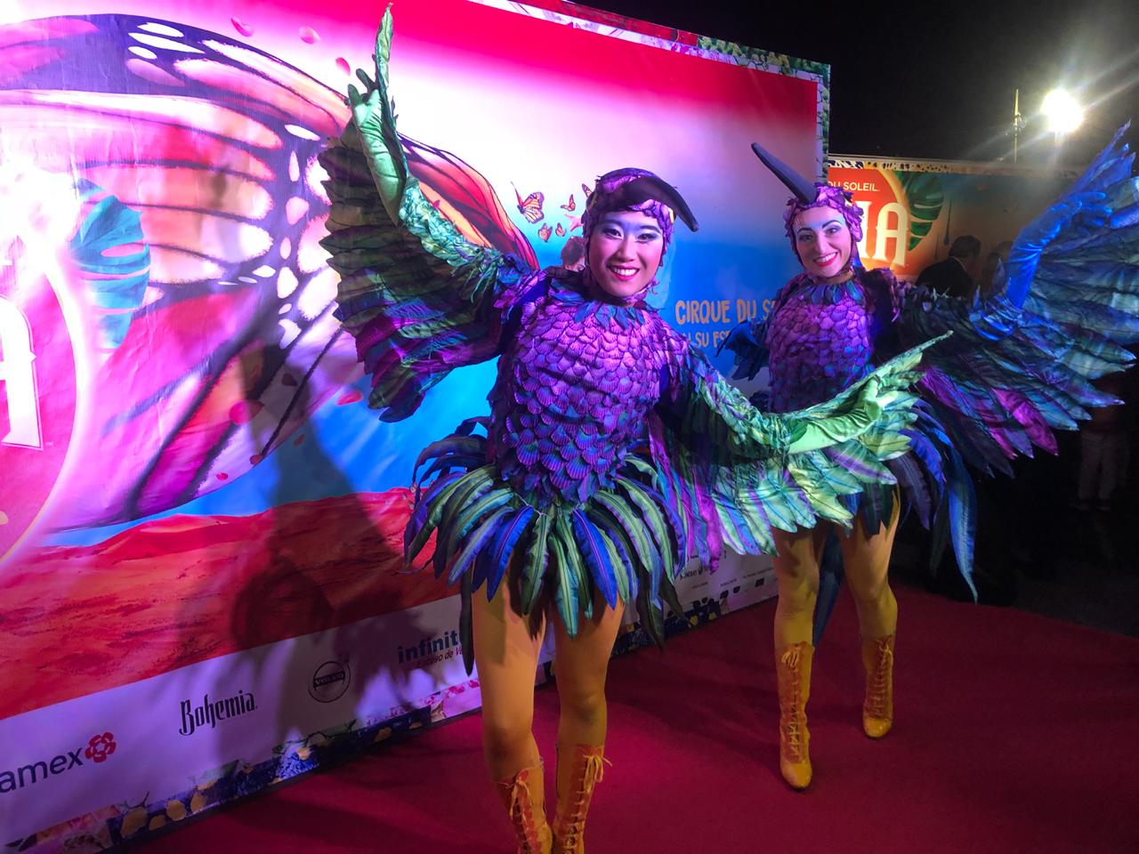 Alfombra Roja de 'Luzia' del Cirque Du Soleil (Foto: Violeta Moreno)