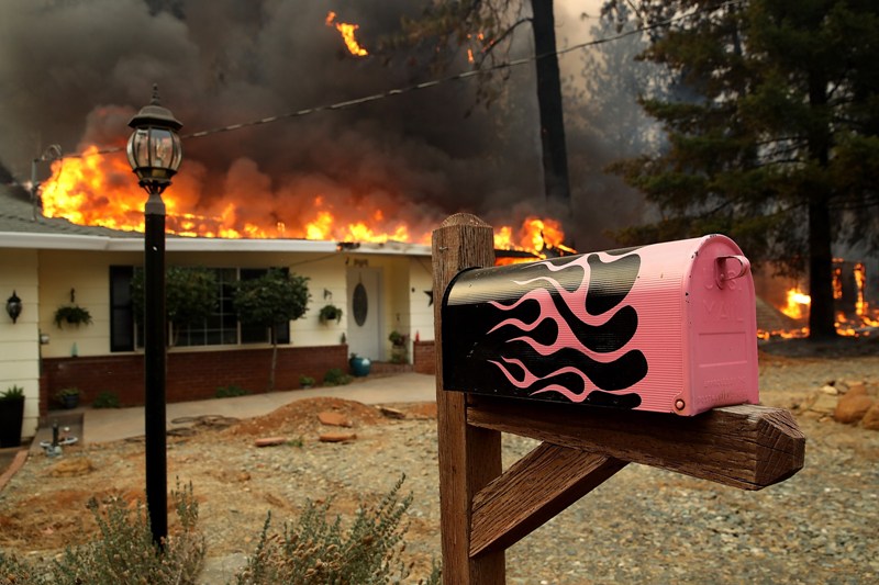 Los incendios de gravedad en California son cada vez más frecuentes.