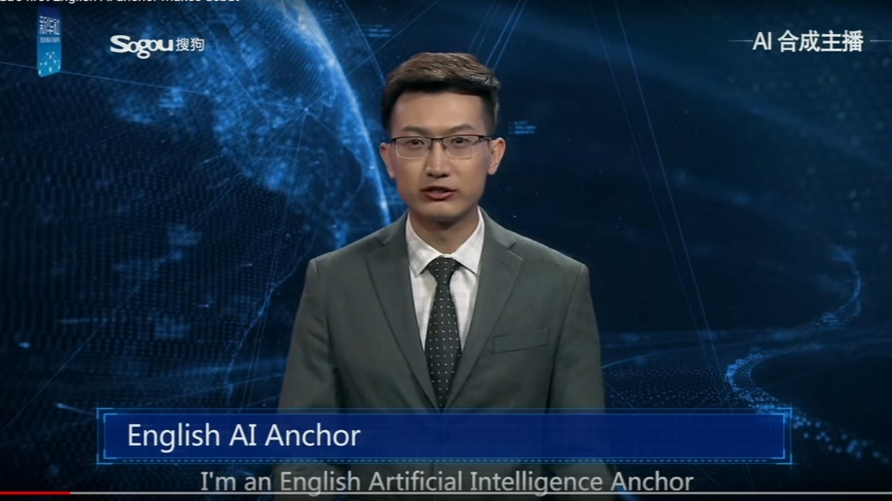 Los robots son capaces de dar las noticias 24 horas al día. (Xinhua)
