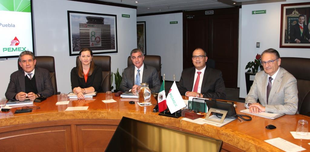 Pemex y el Gobierno de Puebla acuerdan impulsar acciones de Protección Civil para mitigar riesgos por robo de combustible (Especial)
