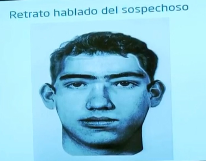 El retrato hablado del asesino de Valeria Cruz Medel