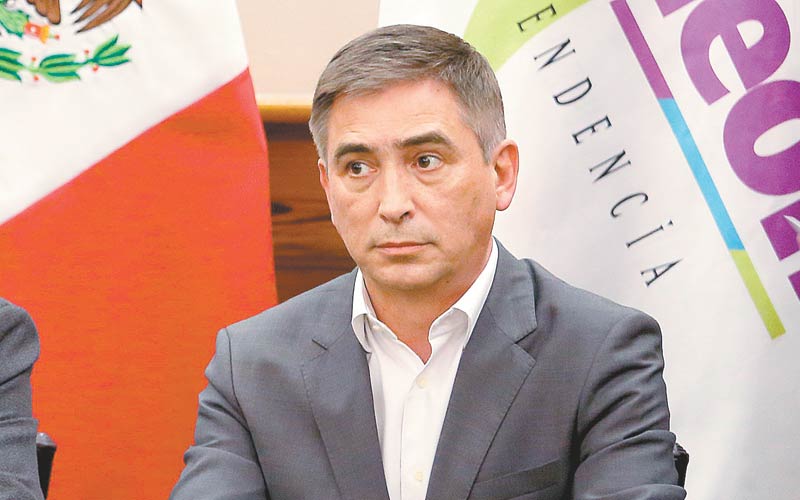 El nuevo secretario de Seguridad de NL. (Foto: Jorge López)