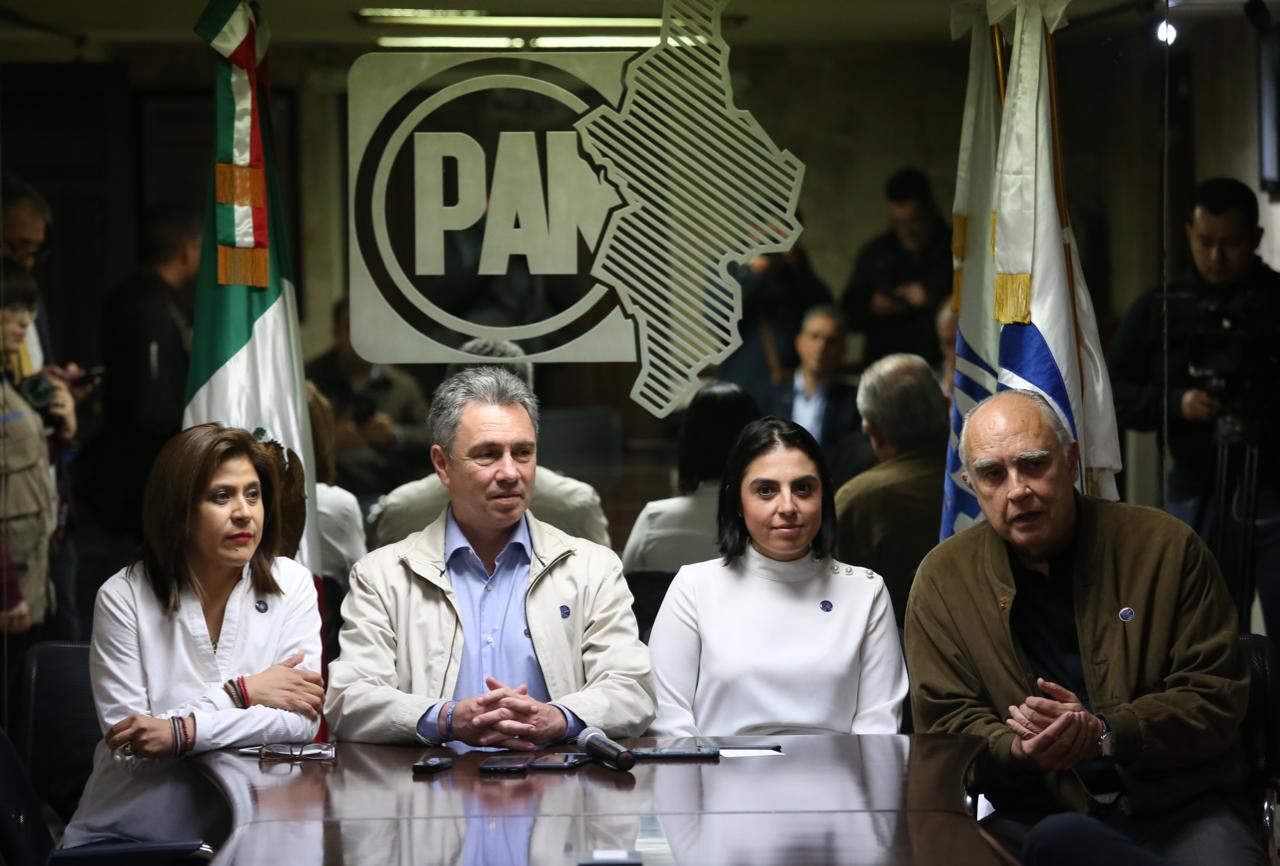 Según los aspirantes a ambas dirigencias, el PAN debe dejar atrás la cara que tiene actualmente ante la sociedad de partido corrupto. Foto: Jorge Lópe
